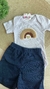 Conjunto de Bebê Body + Short - Tam P na internet