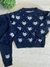 Conjunto em Tricô Bebê Blusa e Calça