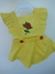 Romper Jardineira com Saia Bebê Menina Bela - loja online