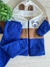 Conjunto de Bebê Fofinho Marrom e Azul - comprar online