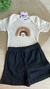 Imagem do Conjunto de Bebê Body + Short - Tam M