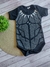 Body Temático Personagens Pantera Negra - Bebê Menino - Mesversário