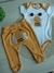 Conjunto Calça Mijão com Bordado no Bumbum e Body com Bordado de Abelhinha - loja online