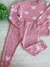 Conjunto em Tricô Bebê Blusa e Calça na internet
