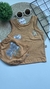 Conjunto de Bebê - Camiseta + Tapa Fralda - Tamanho M - Menino e Menina - Vila do Bebê