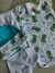 Conjunto Recém Nascido 100% Algodão Dinossauros - 3 Peças - comprar online