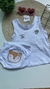 Conjunto de Bebê - Camiseta + Tapa Fralda - Tamanho M - Menino e Menina