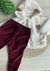 Conjunto de Bebê Casaco Carneirinho com Capuz de Orelhinhas e Calça de Plush - loja online