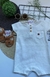 Macacão Curto de Bebê - Branco - comprar online