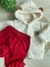 Conjunto de Bebê Casaco Carneirinho com Capuz de Orelhinhas e Calça de Plush na internet