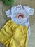 Conjunto de Bebê Body + Short - Tam P