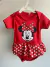 Body de Bebê Temático Personagens - Minnie Vermelho - comprar online