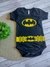 Body Temático Personagens Batman - Bebê Menino - Mesversário