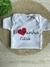 Body de Bebê Temático Personagens - Eu Amo Minha Titia - comprar online
