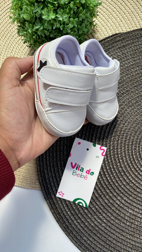 Sapatinho de Bebê Branco Cano Baixo - All Star - comprar online