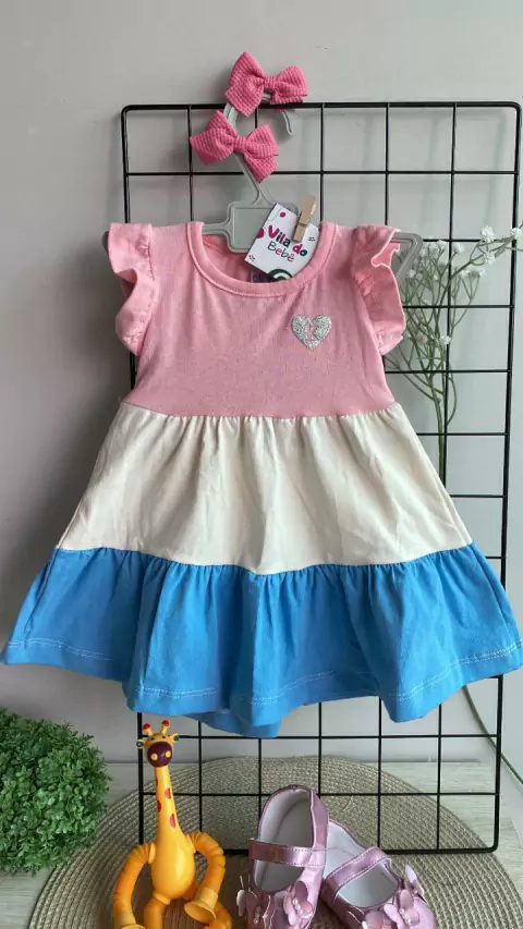 Vestido de Bebê Menina
