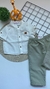 Conjunto de Bebê Menino - Blusa Social + Calça com Elástico - comprar online