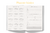 Planner Brochura A5 - Xadrez Rosa - Etra studios