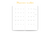Planner Wallet Permanente - Xadrez Azul - Etra studios