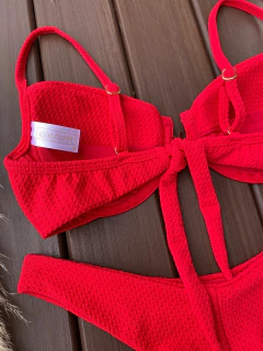 Imagem do MEIA TAÇA SOL + CALCINHA ASA DELTA FIO DUPLO (VERMELHO)