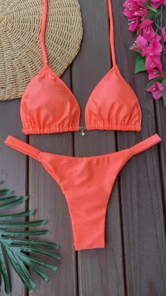 CORTININHA +CALCINHA FITA FIO DUPLO