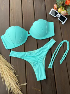 TQC CONCHA + CALCINHA ASA DELTA EMPINA BUMBUM (VERDE ÁGUA)