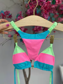 CORTININHA + CALCINHA FITA FRUFRU FIO DUPLO - CAUSAR moda praia