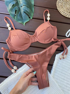 MEIA TAÇA +CALCINHA REGULAGEM FIO DUPLO (COR BRONZE) na internet