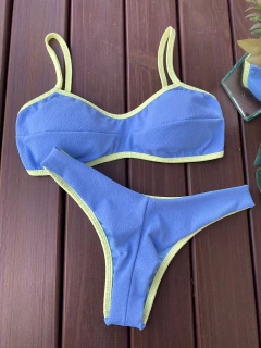 TOP NICK + CALCINHA ASA DELTA VIÉS FIO DUPLO na internet