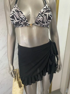 SAIA BABADINHO PRETA - comprar online