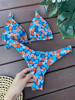 CORTININHA + CALCINHA ASA DELTA FIO DUPLO - comprar online