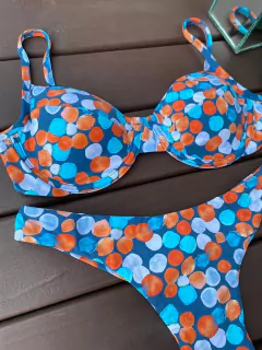 MEIA TAÇA + CALCINHA ASA DELTA FIO DUPLO na internet