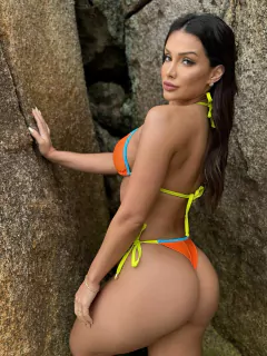 CORTININHA + CALCINHA TIRINHA FIO DUPLO - CAUSAR moda praia