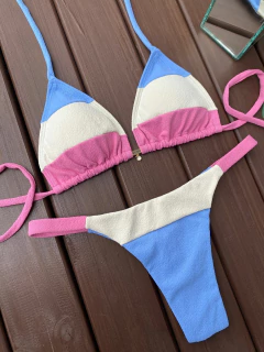 CORTININHA + CALCINHA FITA FIO DUPLO (CANDY COLOR) na internet