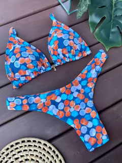 CORTININHA + CALCINHA ASA DELTA FIO DUPLO