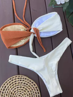 Tomara que caia com argola + calcinha asa delta fio duplo - CAUSAR moda praia