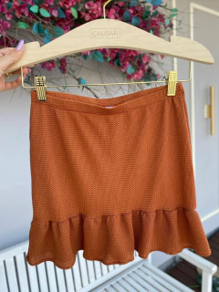SAIA BABADO CARAMELO - comprar online