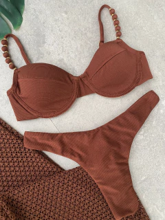 MEIA TAÇA BALI + CALCINHA ASA DELTA FIO DUPLO (MARROM) - loja online