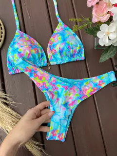 CORTININHA + CALCINHA ASA DELTA FIO DUPLO - comprar online