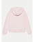 BLUSA DE MOLETOM GAP ROSA DETALHE FLORAL COM LOGOTIPO BORDADO - comprar online
