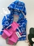 TRIO CARTER’S CASACO EM FLEECE AZUL FROZEN CALÇA ROSA BODY CINZA - comprar online