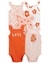 Kit NOVO | 5 peças Body Carter’s Regata Frutas (Nova Coleção Carter’s)
