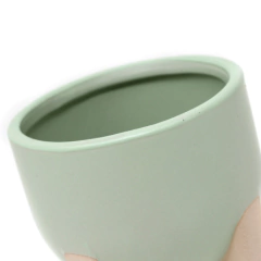 Maceta Neo Cerámica Verde 12cm - comprar online