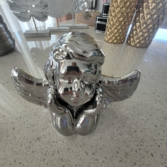 Imagen de Angel Plata Ceramica 20cm