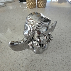 Angel Plata Ceramica 20cm - comprar online