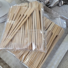Setx100 Pinchos Para Picada Bamboo 15cm - tienda online