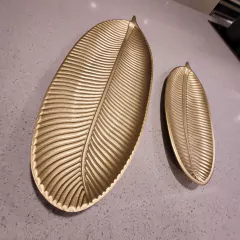 Imagen de Centro Hoja Dorada 40cm 56769