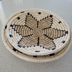 Centro Flor de fibra natural flor chico 40cm - comprar online