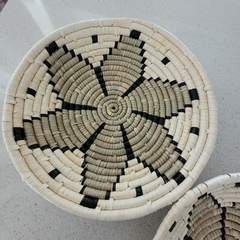 Imagen de Centro Flor de fibra natural flor chico 40cm