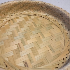Set x3 Bandejas Rigidas de Bambú 30 25 20cm - comprar online